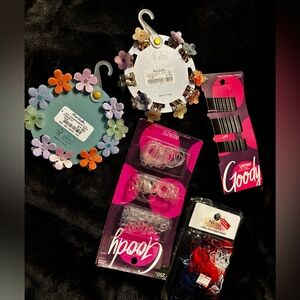 New Floral Hair Clip Set - Multicolor